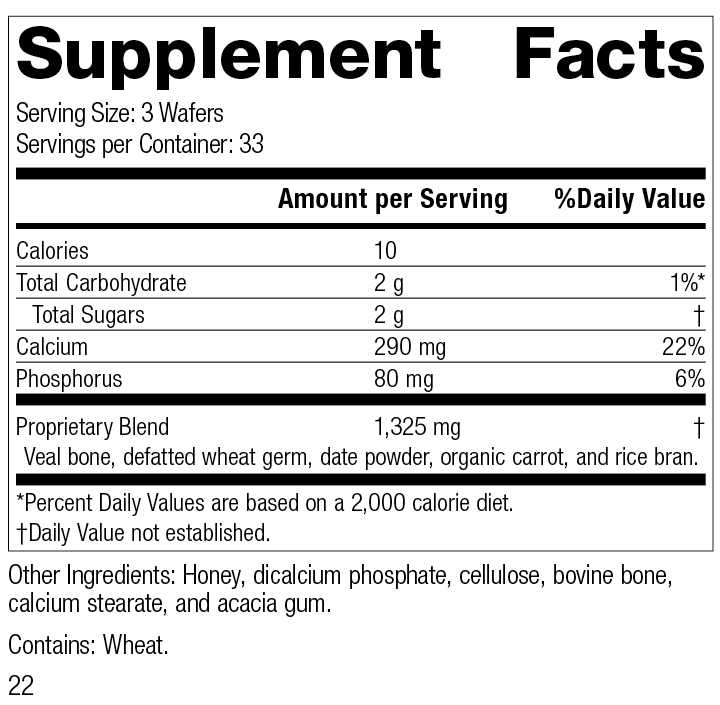 Calcifood® Supplement Facts