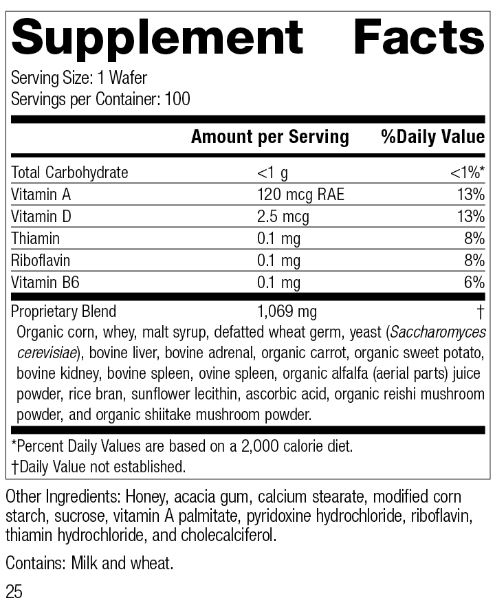 Cyro-Yeast® Supplement Facts