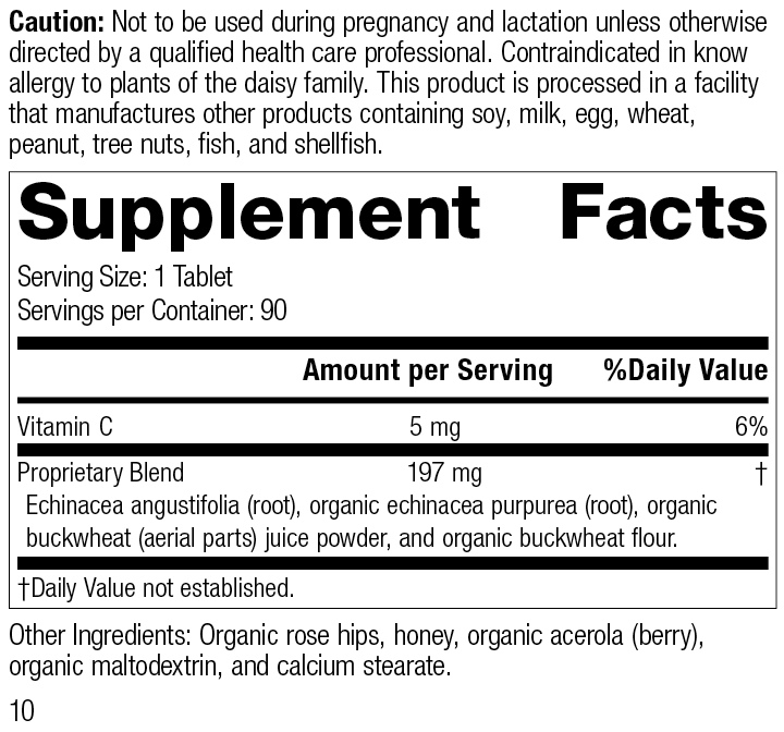 Echinacea-C™ Supplement Facts