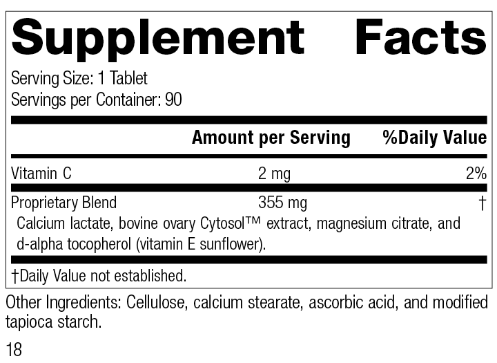 Ovex® Supplement Facts