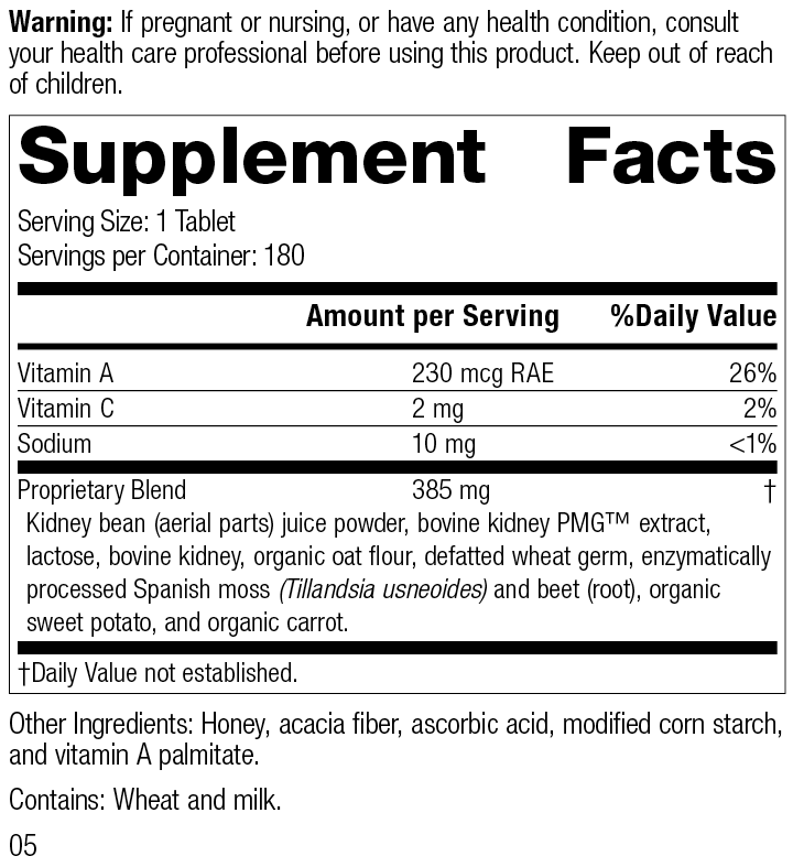 Renafood® Supplement Facts
