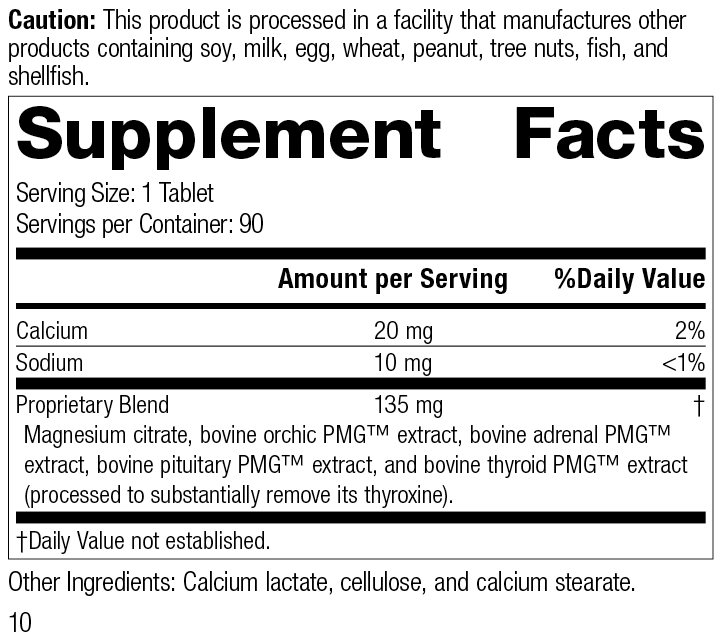 Symplex® M Supplement Facts