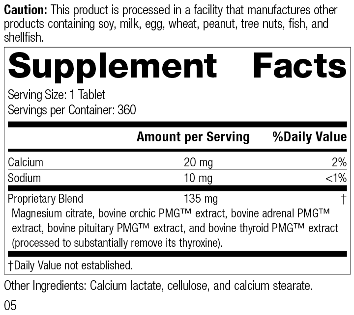 Symplex® M Supplement Facts