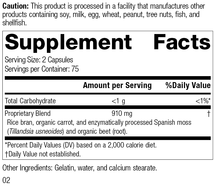 Zymex® Capsules Supplement Facts