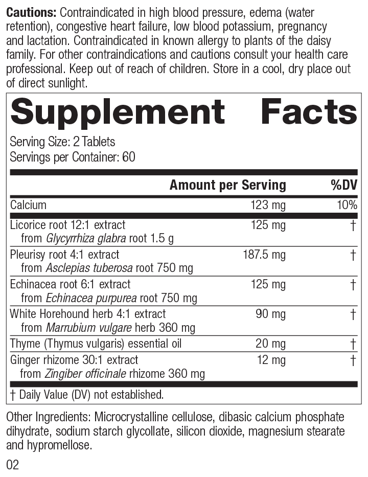 Broncafect® Supplement Facts