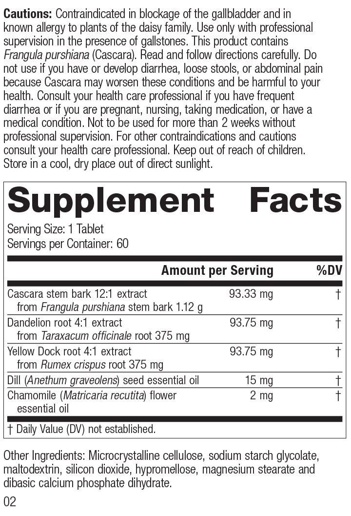 Colax Supplement Facts