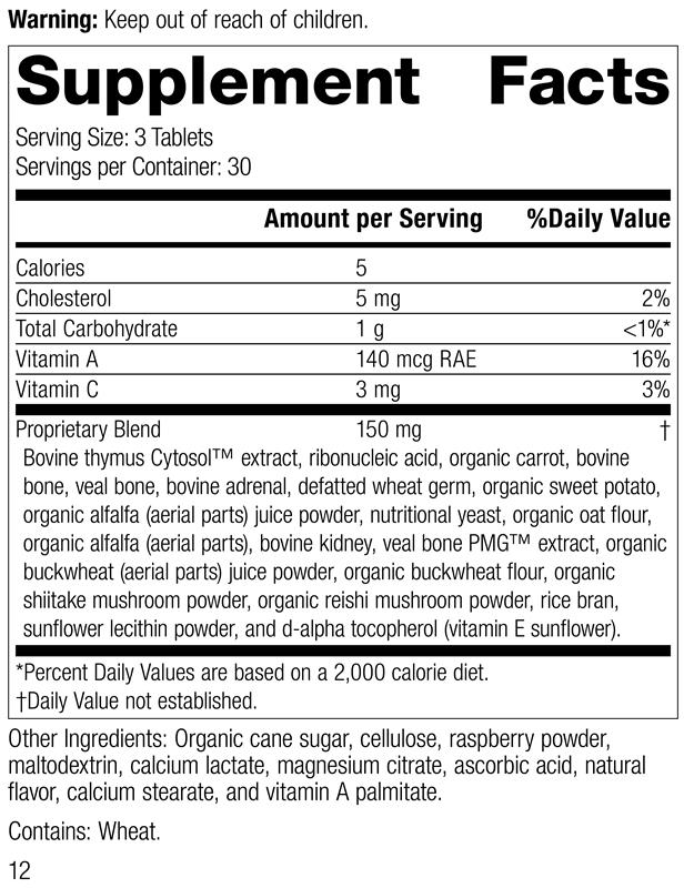 Congaplex® Chewable Supplement Facts