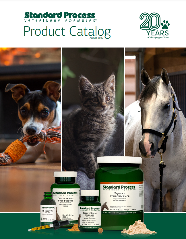Standard Process Veterinary Formulas Product Catalog