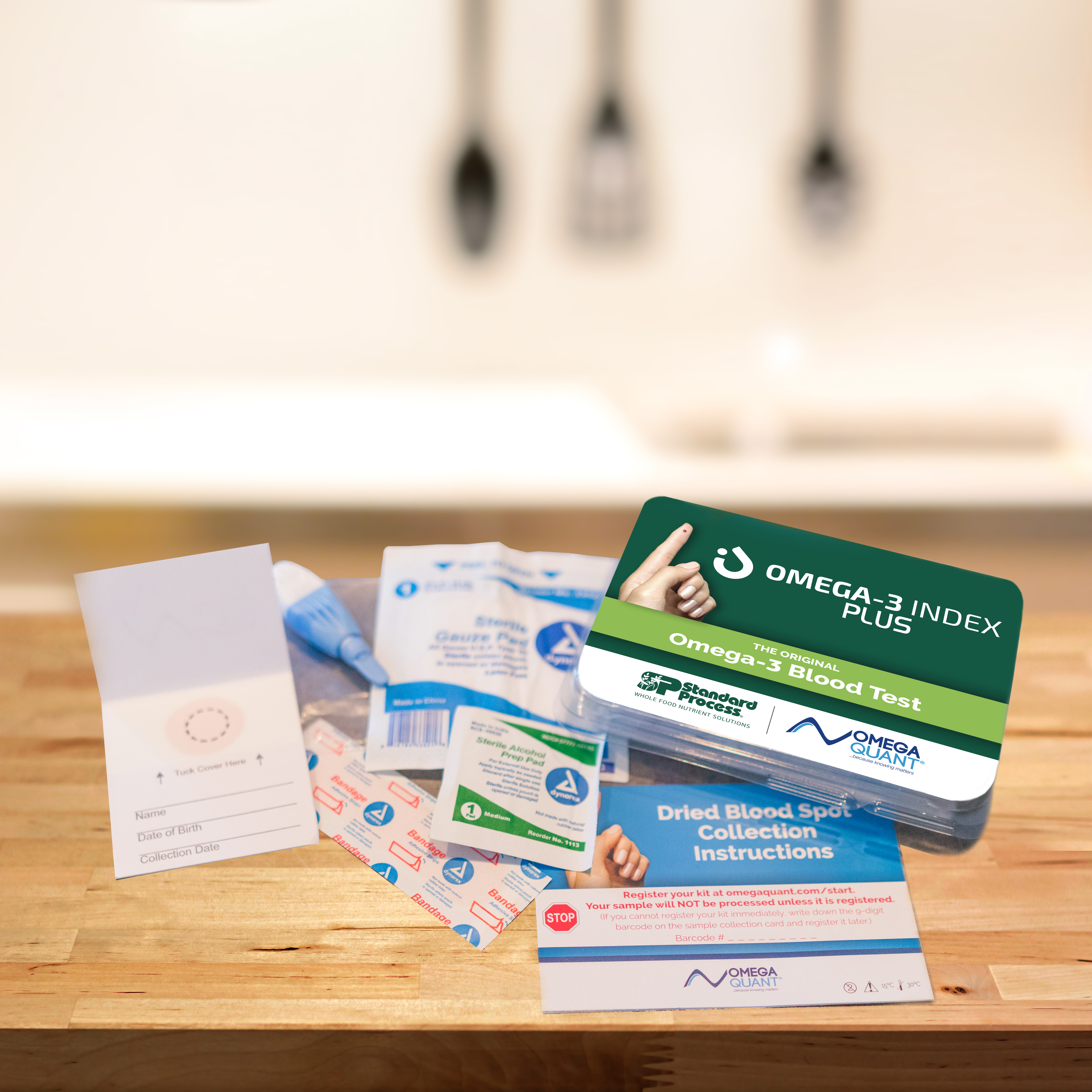 OmegaQuant & Standard Process Omega-3 Plus Test Kit