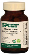 Bottle of Organically Bound Minerals