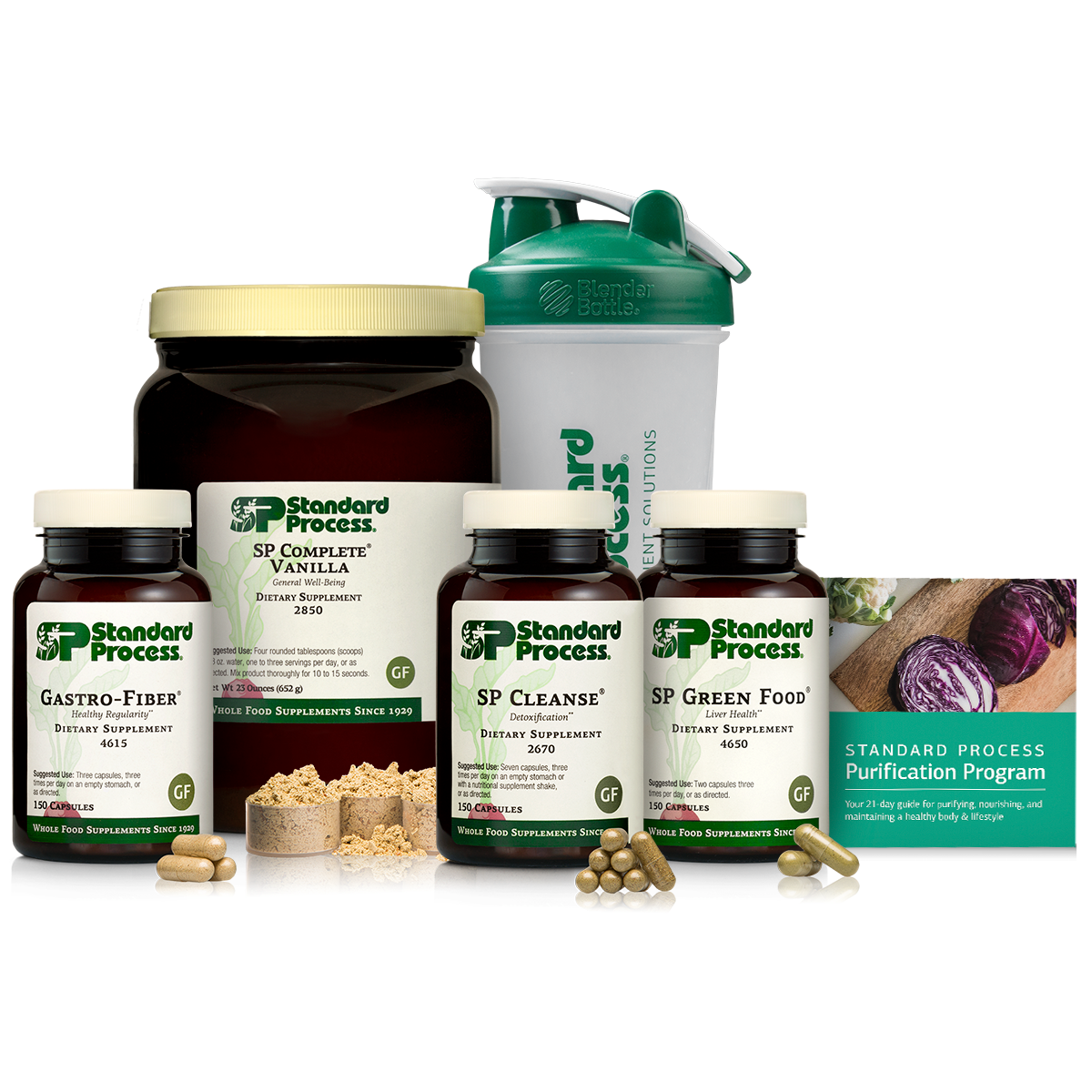 Purification Product Kit with SP Complete® Vanilla and Gastro-Fiber®