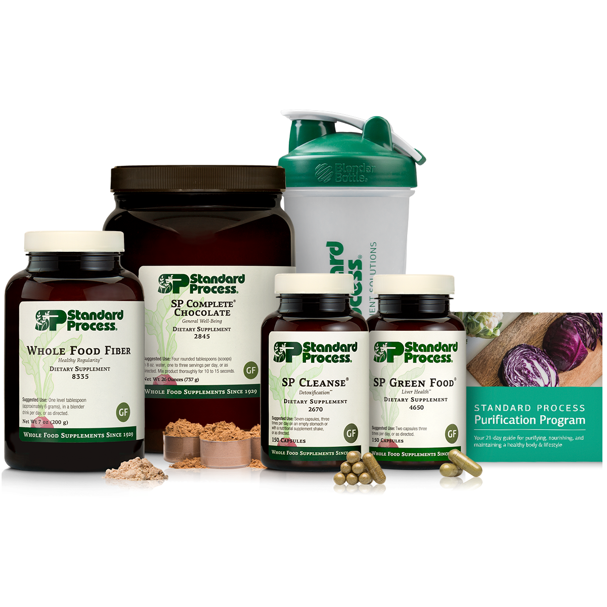 Purification Product Kit with SP Complete® Chocolate and Whole Food Fiber