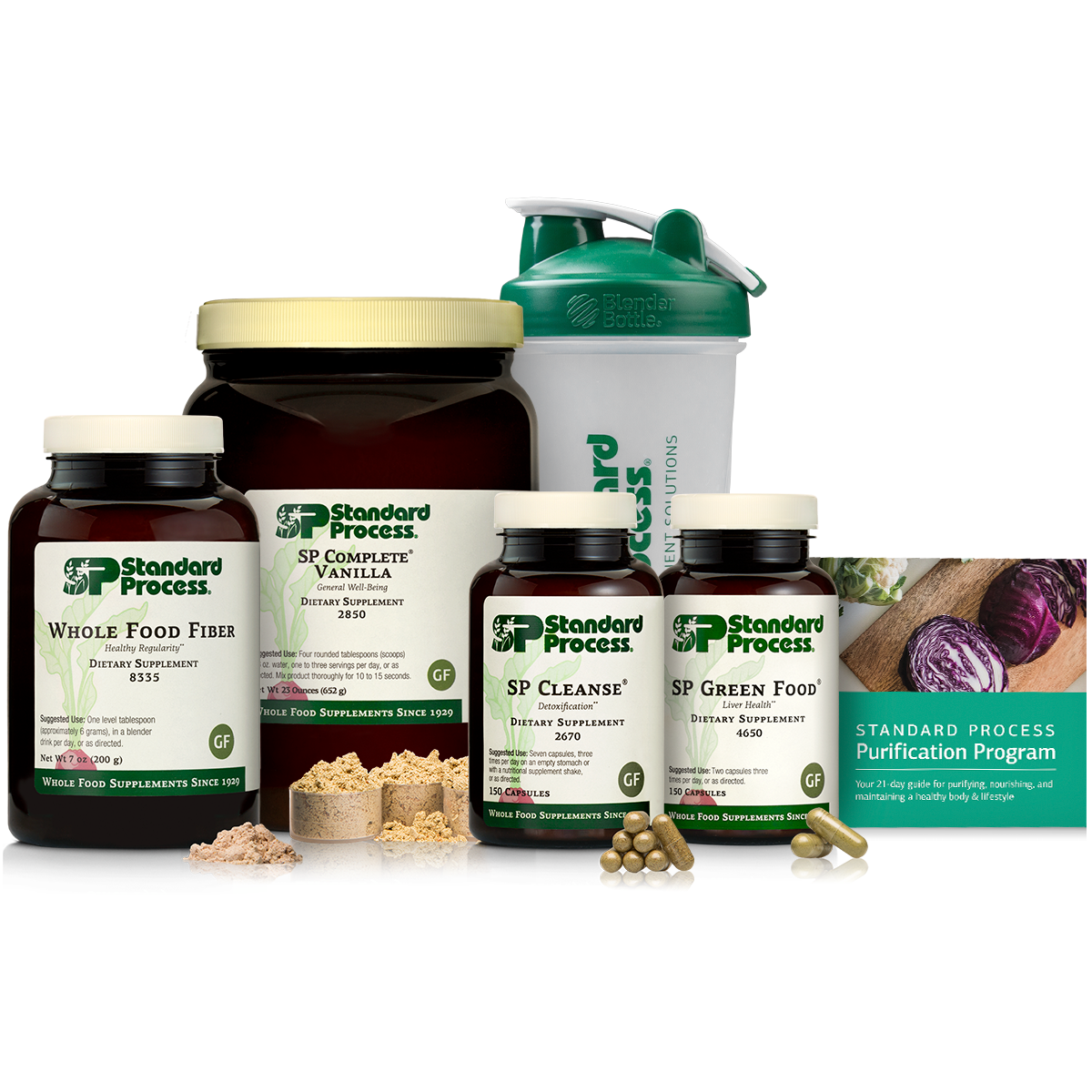 Purification Product Kit with SP Complete® Vanilla and Whole Food Fiber